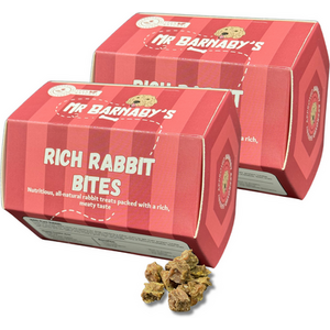 Mr Barnaby's Rich Rabbit Bites Dog Treats