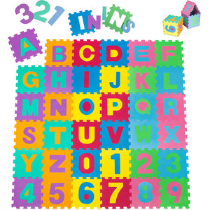 Letters And Number 86-PiecePlay Mat