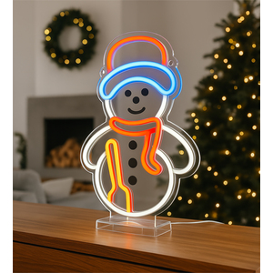 Xmas Haus Snowman Led Neon