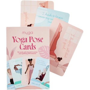Affirmation Yoga Pose Cards
