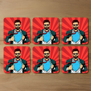 Success concept Designer Coaster Set