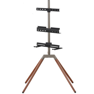 Quadpod Universal TV Stand suitable TV's 32-70 inch - Dark