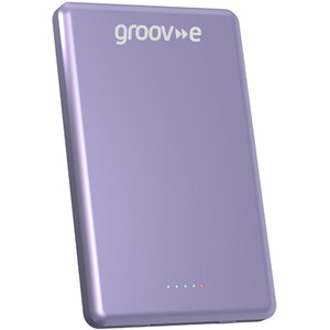 Power Bank 5,000mAh Portable Magnetic Wireless Charger - Lilac
