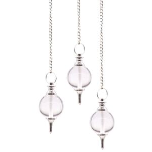 Rock Quartz Sphere Pendulums for Dowsing