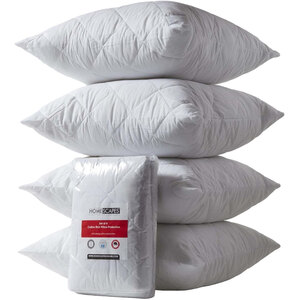 Cotton Rich Quilted Pillow Protectors 60 x 60 cm, Pack of 4