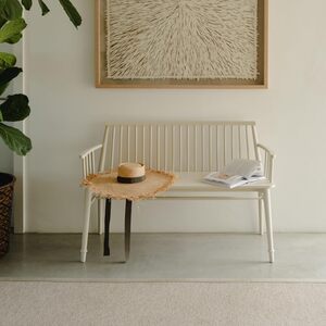 Queensbury Dining Bench with Back