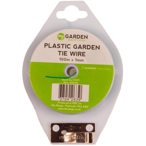 Plastic Garden Tie Wire with Cutter