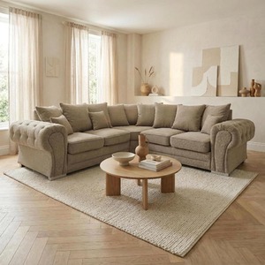Verona Corner Sofa Linen Chenille