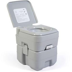 BIRCHTREE 20L Portable Toilet PT01 Grey