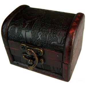 Vintage Egypt Embossed Colonial Boxes Antique Style Gift Trinket Storage