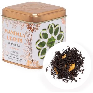 Narnaja Black Tea with Orange Peel Bright Aromatic Refreshing