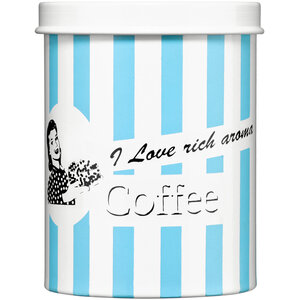 I love rich aroma Blue Coffee Canister