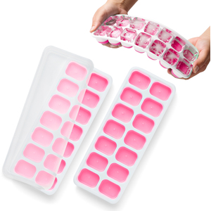 2pk Silicone Ice Cube Trays