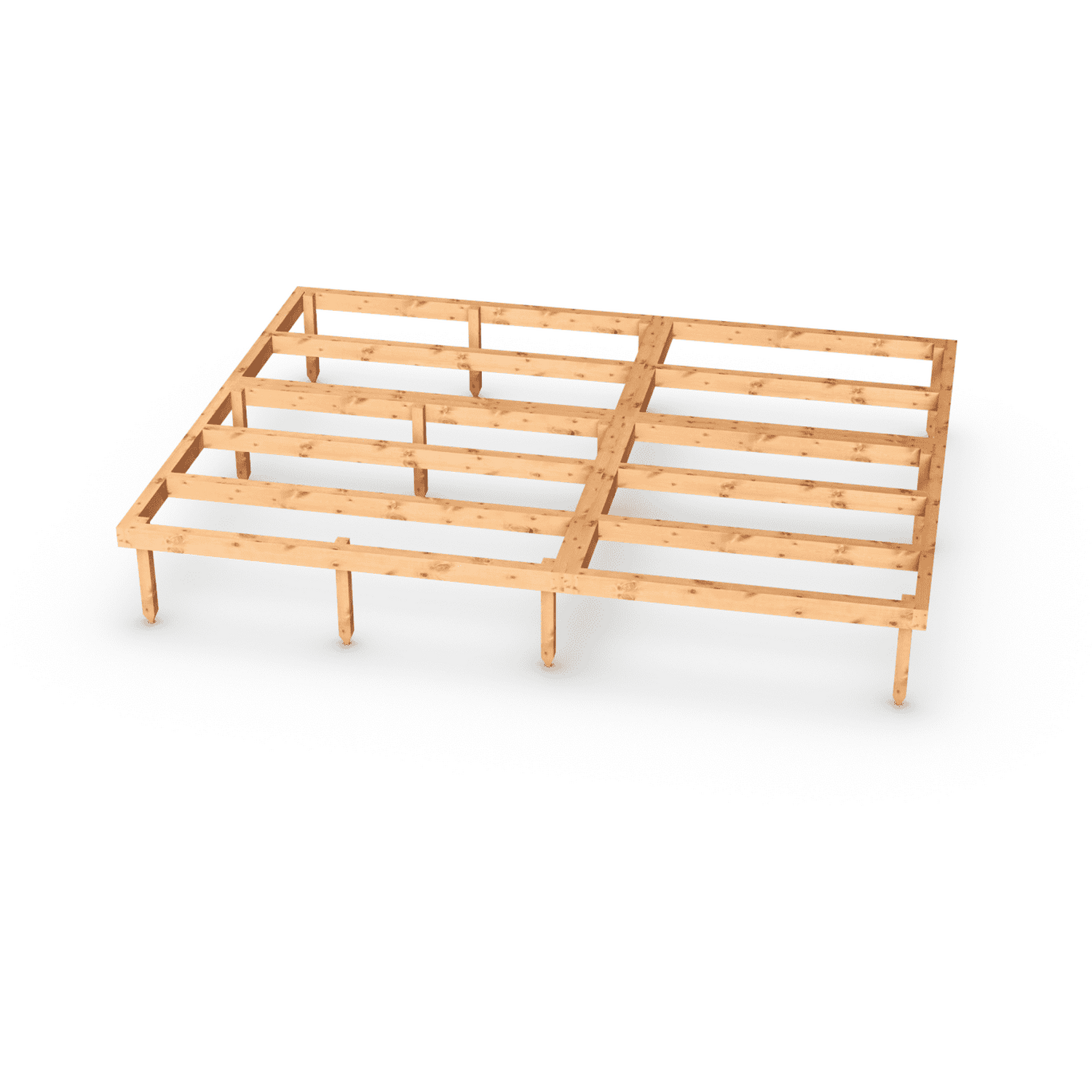 Empire Sheds 9X7 Empire Timber Shed Base - Green