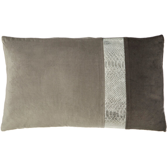 Bosie Kensington Townhouse Grey Rectangular Cushion
