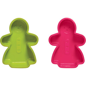 Hallie Silicone Baking Gingerbread Ladies Cake Moulds
