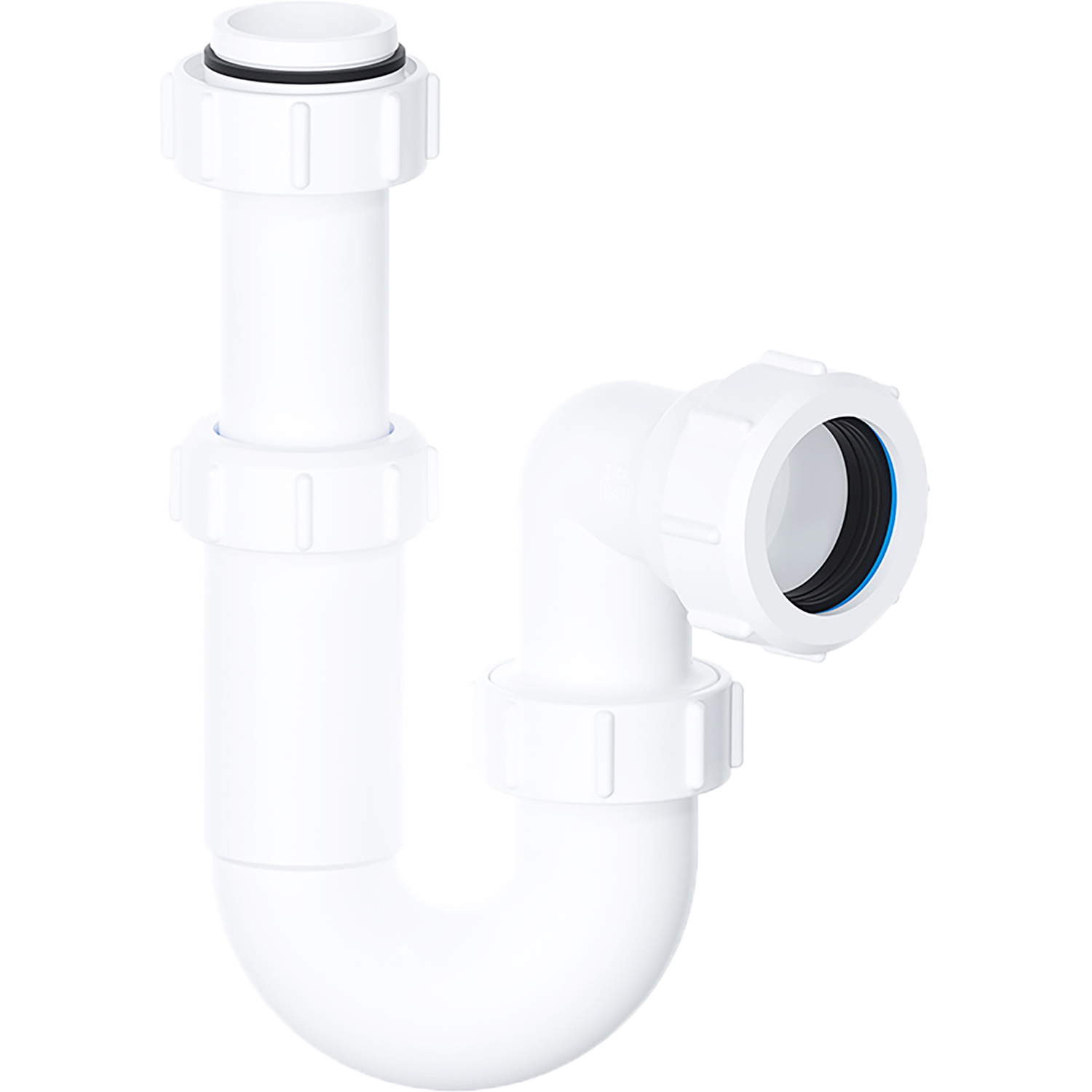 Telescopic Sink P Trap Basin Swivel Plumbing Waste Pipe Kit (32Mm / 1.25") - Image 2