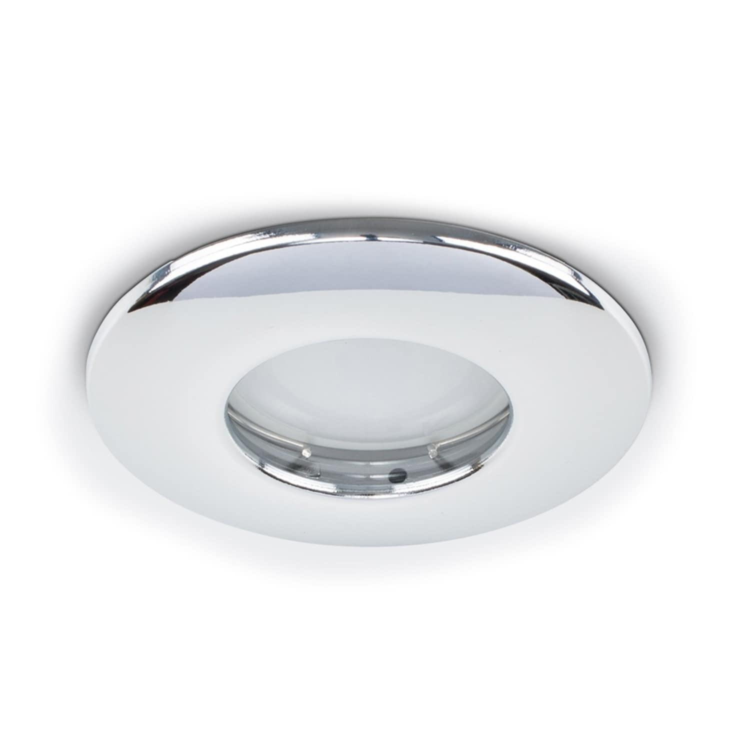 MiniSun | Fire Rated Polished Chrome Domed Ceiling Downlights | Bath Recessed Lighting, Home Décor & Improvement Essential | Pack of 6 | Includes 5W LED Bulbs [6500K Cool White] | Mains Wired - Image 4