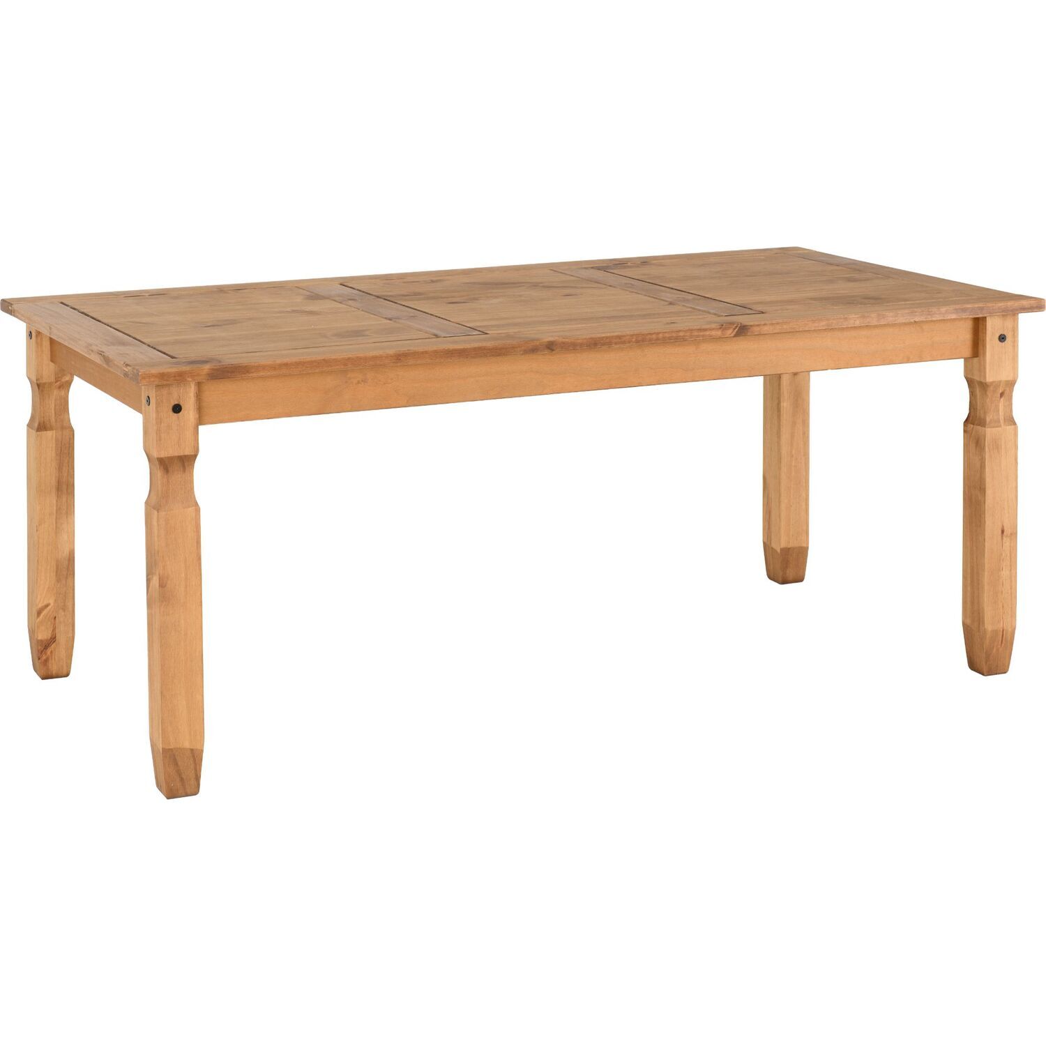 Corona 5' and 6' Dining Table - Brown / 182cm