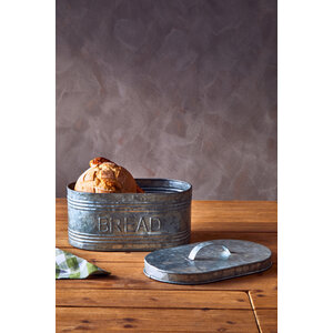 Drummond Galvanised Steel Bread Bin