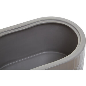 Geome Grey Bread Bin in Stoneware