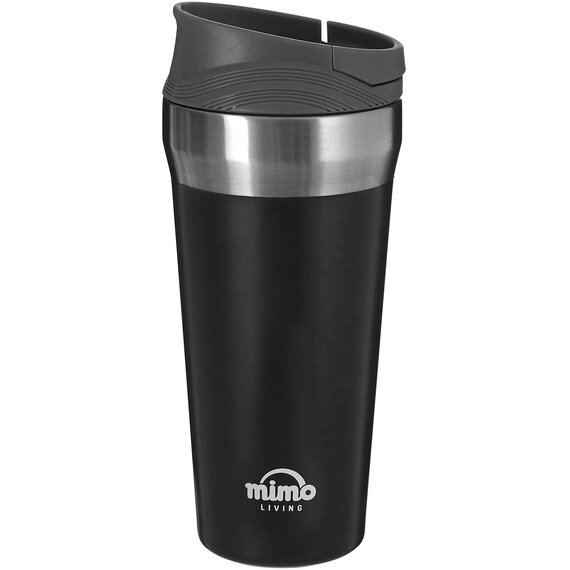 Mimo Black Travel Mug