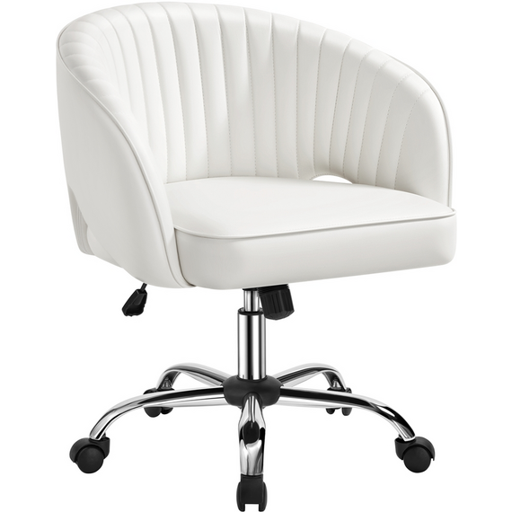 Yaheetech Tufted Barrel Back Office Chair