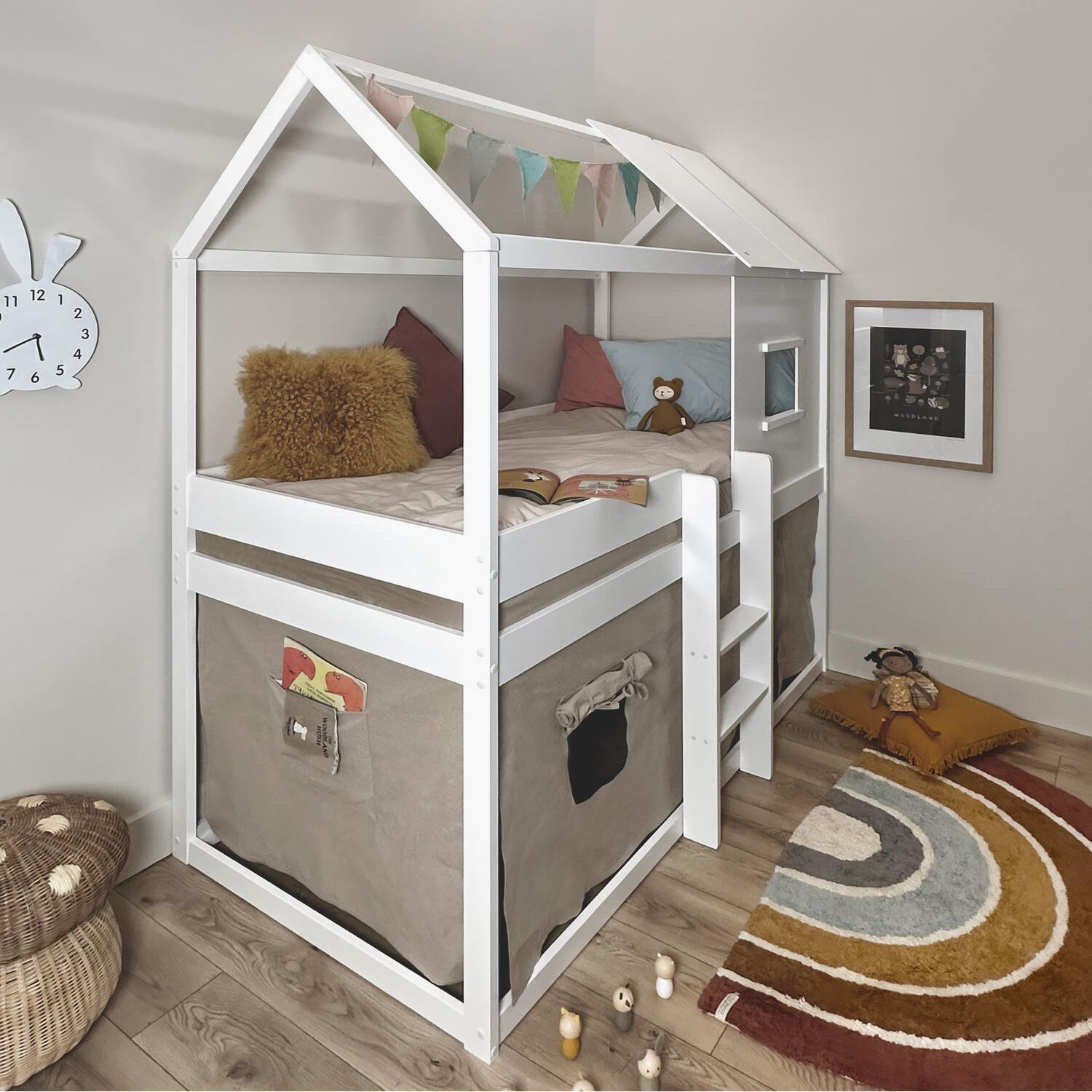 Tent Package For Luka Treehouse Cabin Bed - Natural