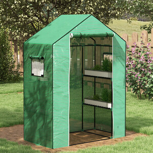 Outsunny Walk-in PE Greenhouse Cover Replacement