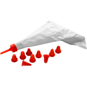 Hallie Cake Decorating Set With 10 Plastic Nozzles