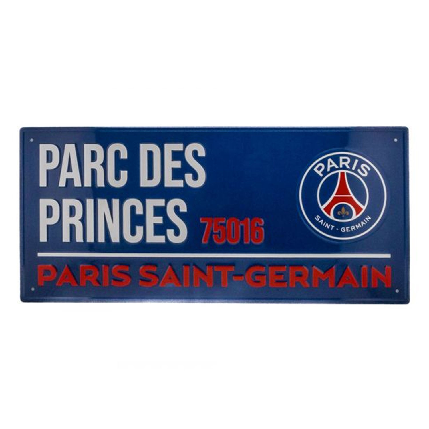 Paris Saint Germain Fc Parc Des Princes 75016 Street Sign - Dark Blue
