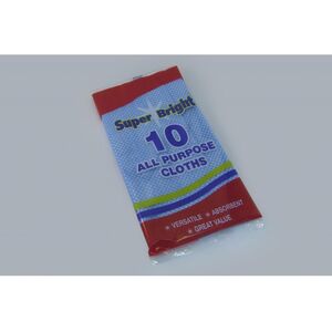 Superbright Cleaning Cloths (Pack of 10)