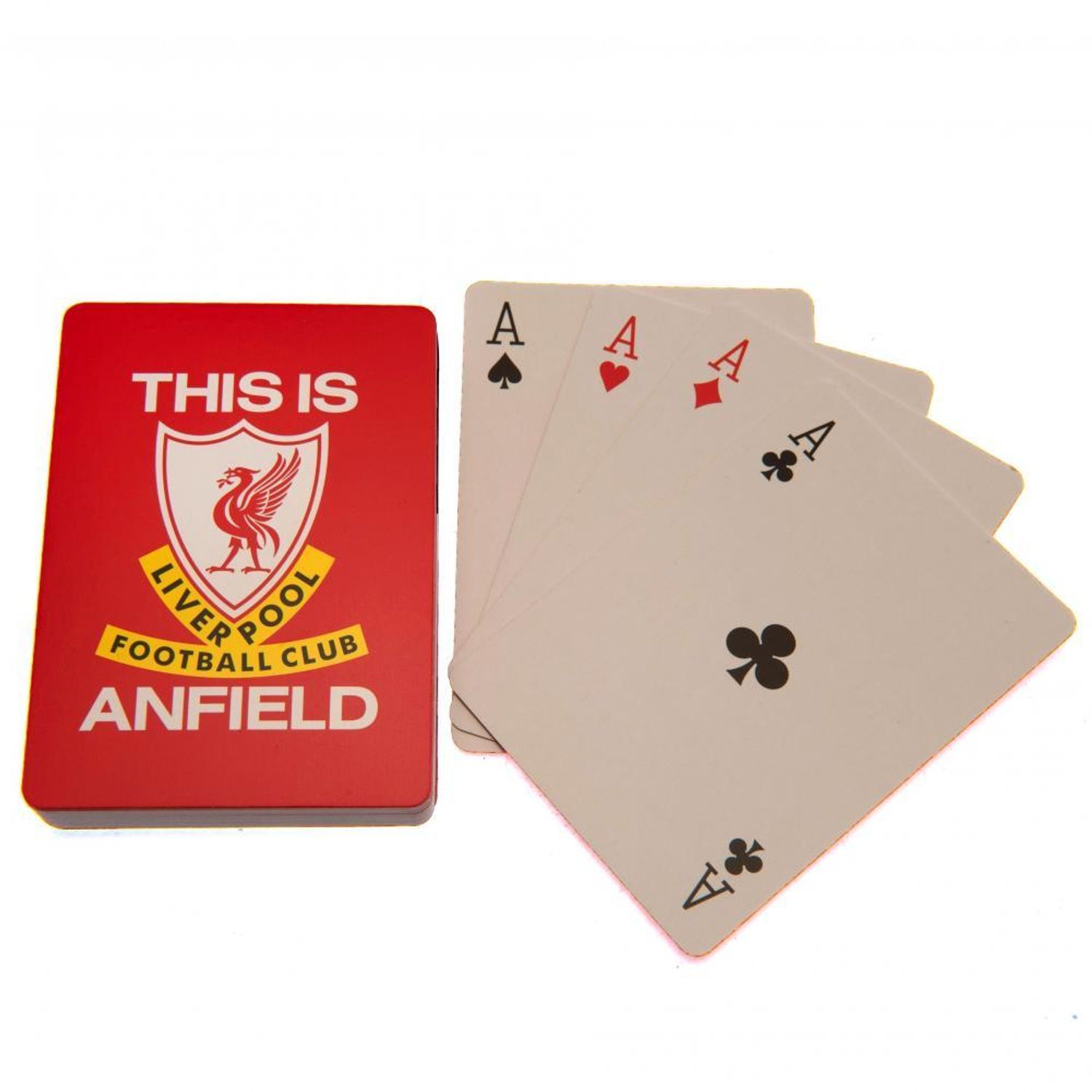 Liverpool Fc This Is Anfield Playing Cards - Red
