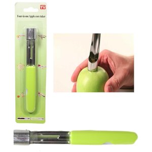 17cm Stainless Steel Apple Corer Peeler Core Remover Tool