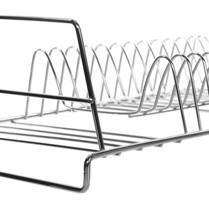 Soren Chrome Rectangular Dish Rack