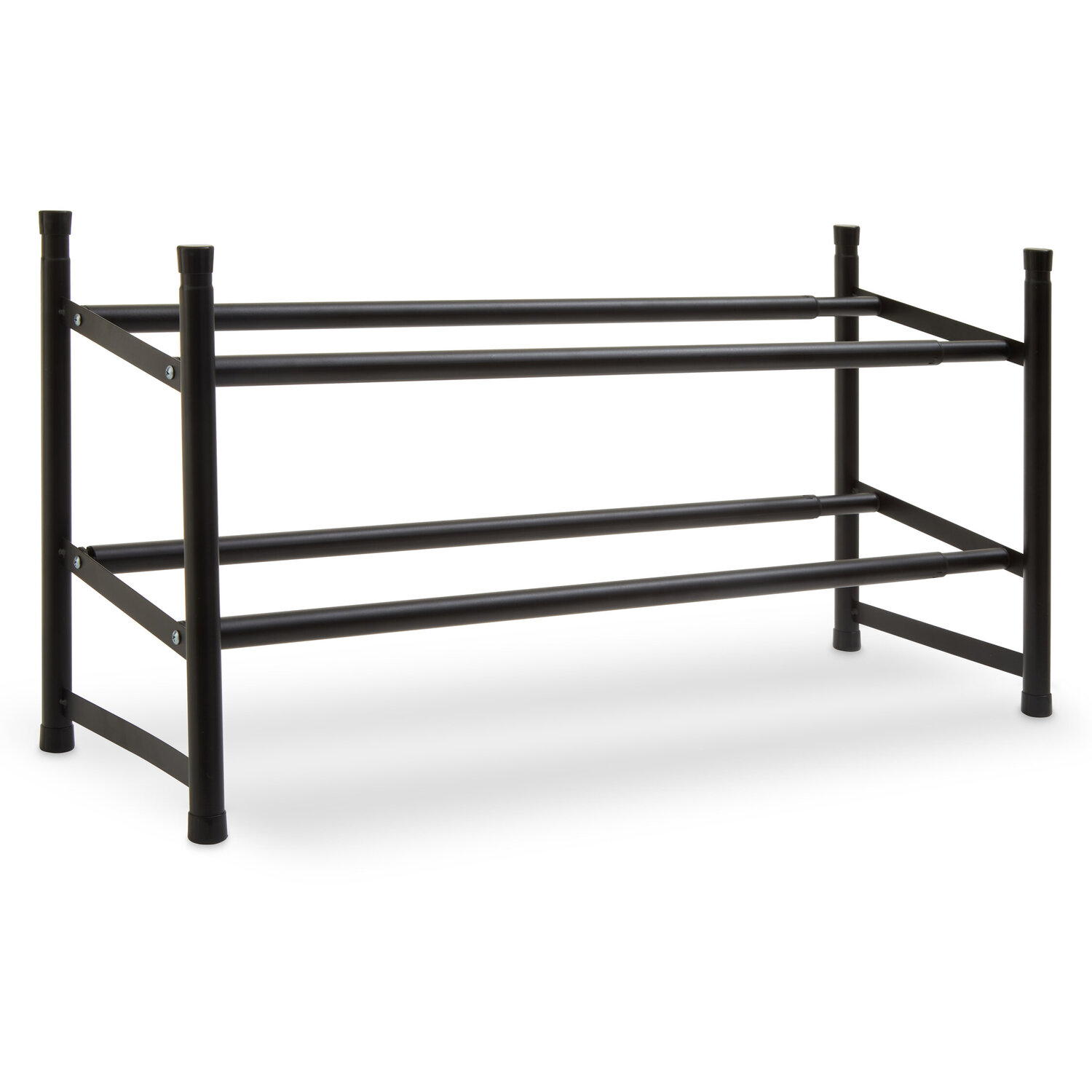 Maison By Premier Tavia Two Tier Shoe Rack - Black