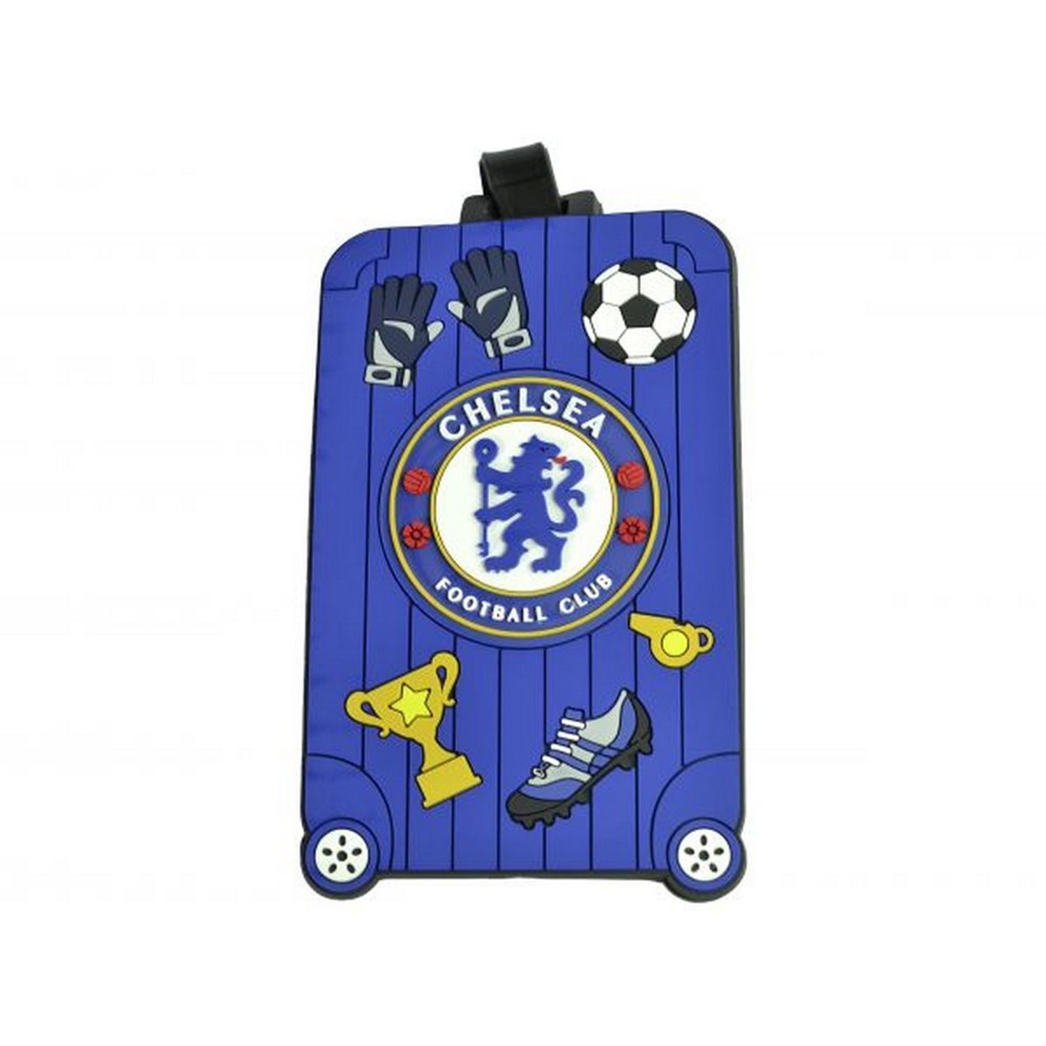 Chelsea Fc Crest Luggage Tag - Royal Blue/Multicoloured