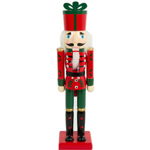 Decorative Present Nutcracker