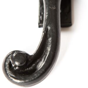 Rustic Window Fastener - Left Handed - W45mm x H110mm - Black - Pack of 2