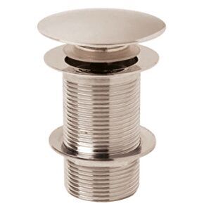 Balterley Push Down Basin Waste (Unslotted) - Nickel