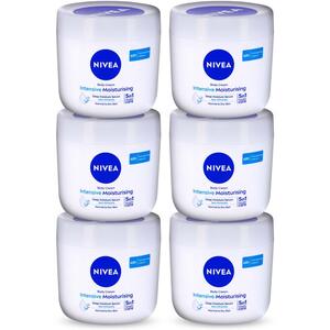 6x Nivea Intensive Body Moisturising Serum Cream 400ml
