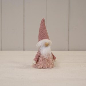Pink Fabric Gonk with Fluffy Dress