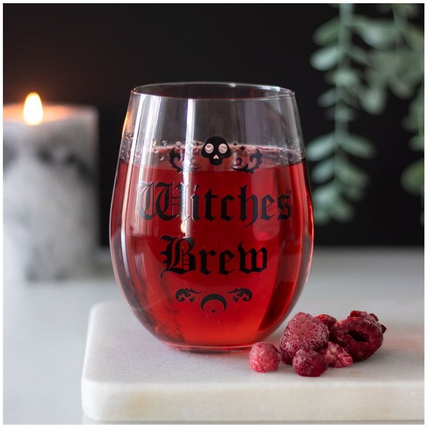 Image of Witches Brew Stemless Wine Glass -&hellip;