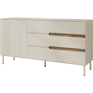 Decortie Arch Console Table With Three Drawers And Cupboard
