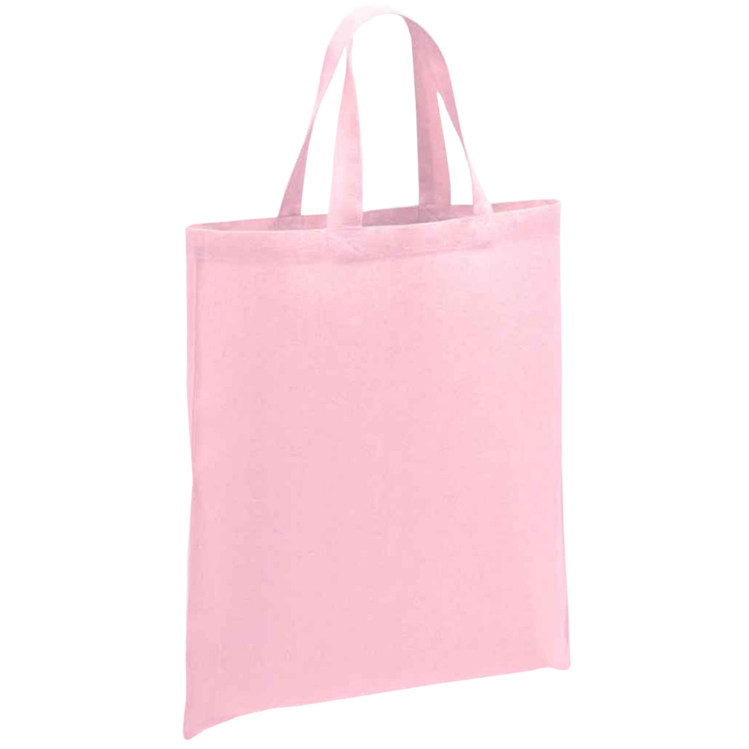 Brand Lab Cotton Short Handle Shopper Bag - Light Pink