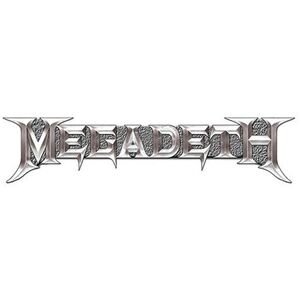 Megadeth Chrome Logo Badge