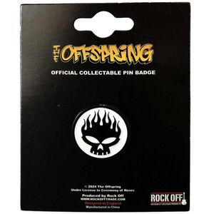 The Offspring Skull Badge