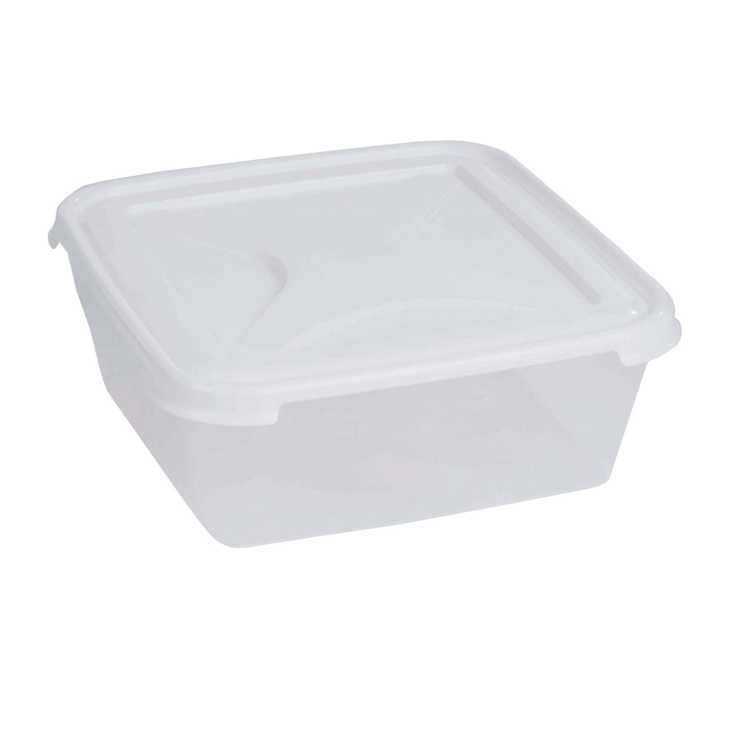 B&Q -  Square Food Storage Container White (10 Litre) - Image 4