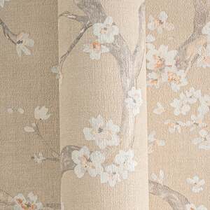Oriental Blossom Wallpaper in Sand