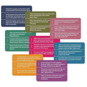 Cheatwell Games Nostalgia Trivia Board Game